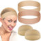 BOPRKTM 4 Stück Wig Cap Silikon Perückenband Set Silikon Perückenband Perücken Haarnetz Rutschfestes Elastisches Wig Band Wiederverwendbar Nahtlos Perückenkappe Perückennetz Perücken Zubehör