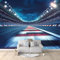 Photo Wallpaper Race Track Finish line Wall Mural Sporty Style, 300 x 210 cm (WxH) Large Poster for Living Room Bedroom Tv Background Wall Home Decoration