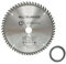 ASZLBYM 60 dents Lame de scie circulaire en carbure 165 x 2,3 x 20 mm Lame de scie à bois Les lames de scie circulaire conviennent à la coupe du bois et du plastique.