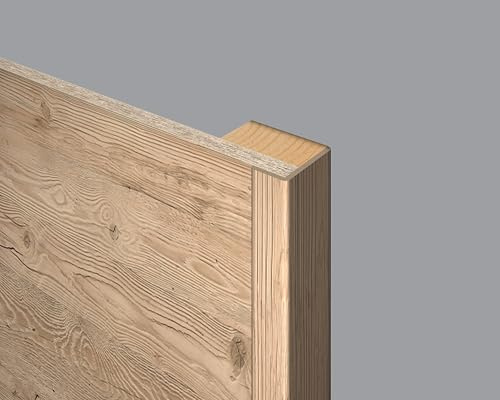EGGER Winkelleiste Wandverkleidung Decowall WL006 Namur Fichte hell 2400 x 22 x 45mm