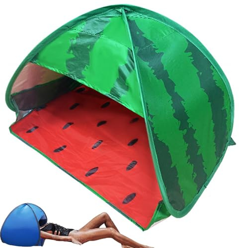 Uveego Mini Head Sun Shelter Tent, Pop-up-Strandschirm Sonnenschutz für Gesicht, Strandmuschel Pop Up Strandzelt Strand Zelt, Tragbarer wasserdichter Kopfzelt für Strand, Garten (Grün)