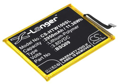 HHRX Neue wiederaufladbare akku für Wildfire E1, Wildfire E1 Plus (2950mAh) BSQ09
