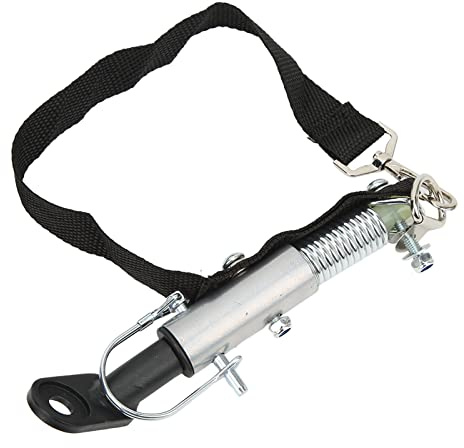 Brrnoo Fahrradanhängerkupplungsanschluss Koppler, Universal Bike Trailer Hitch Adapter -Ansatz, Bike Heck -Rack -Zubehör