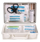 Erste Hilfe Koffer Verbandkasten Quick-CD Weiß Söhngen DIN 13157 Neu