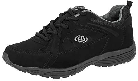 Brütting Unisex Hiker Walkingschuhe, Schwarz Grau, 43 EU