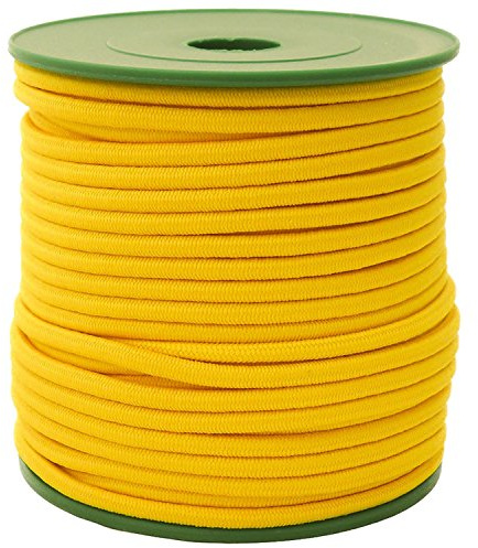 25m Gummikordel 3mm, Gummischnur Gummiband Bekleidungsgummi, Farbwahl