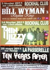 Poster Thin Lizzy, 28 x 42 cm