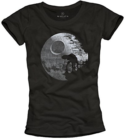 Todesstern T-Shirt mit at-at