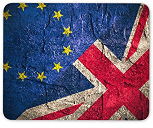 EU/Union Jack Mouse Mat Pad - Brexit Europe European Union PC Computer #8430