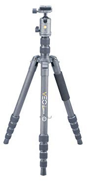 Vanguard Trépied de Voyage en Aluminium avec rotule pour Appareil Photo Reflex numérique Sony, Nikon, Canon, Fujifilm
