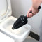 Garden Mile Robuster schwarzer WC-Saugglocker, leistungsstarker Abflussreiniger zum Beseitigen von Verstopfungen in Abflüssen, robustes und flexibles Sanitär-Saugwerkzeug zum Entsperren von Toiletten