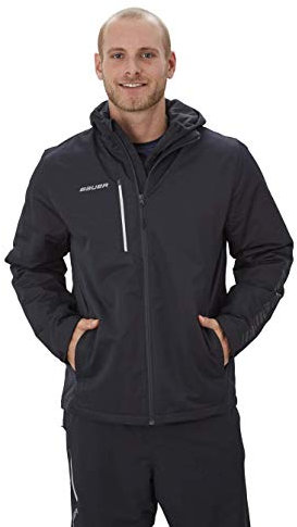 Bauer Supreme Midweight Warm-Up Jacke - Senior, Größe:L, Farbe:Navy