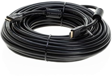 Cables Direct Online 30M HDMI Cable High-Speed 4K HDR 18Gbps Ethernet Audio Return Channel Gold-Plated 2.0 60Hz UHD ARC Universal Compatible with HDTV Projector, Gaming Console Laptop Home Theater