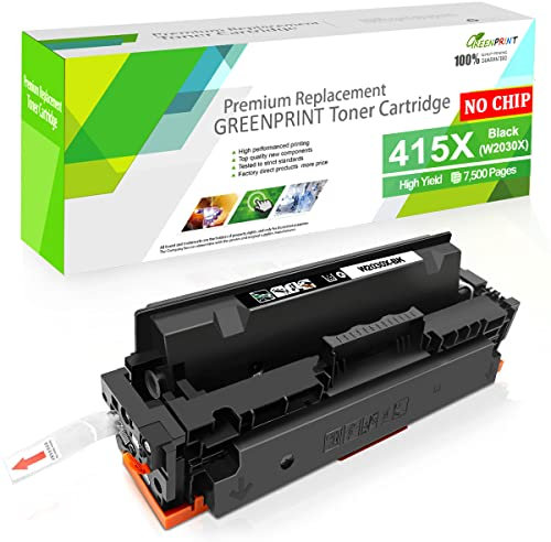 [ KEIN CHIP, MIT Werkzeug ] Kompatible Tonerkartusche W2030X 415X (W2030A 415A) Schwarz Hohe Ergiebigkeit 7500 Seiten für M454dn M454dw M479fdn M479fdw M479dw M479fnw-Die Verpackung kann variieren