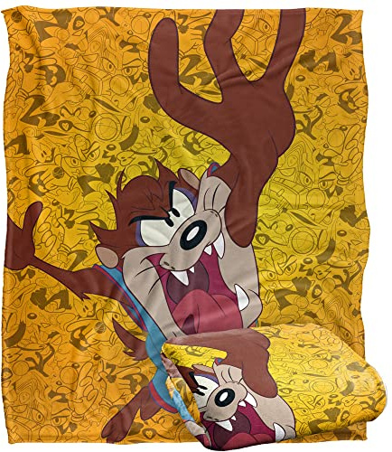 SPACE JAM 2 Silky Touch Kuscheldecke, superweich, 152 x 127 cm