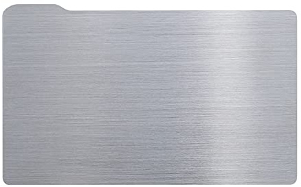 ECSiNG Flexibles Plättchen aus Federstahl mit magnetischem Aufkleber, kompatibel mit Creality LD-002H SLA/DLP Resin 3D-Drucker, 138 x 85 mm