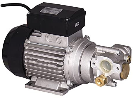 PIUSI Pompa Elettrica per Olio e liquidi ad Alta Viscosità, Portata 14 l/min, Pressione 16 bar, Alimentazione 230V/50Hz, Connessioni 1 BSP, Valvola Bypass regolabile | Viscomat Gear F0030430D