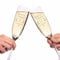 4YOU | 2er Set Sektgläser mit Gravur – personalisiert mit Namen & Datum – individuelle Leonardo Gläser als Geschenk zur Hochzeit, Verlobung und Jahrestag für Frauen und Männer (Motiv: Herzen)