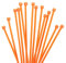 XINGO 1000 pièces Colliers de Serrage professionnelles, Orange-200mm x 2.5mm, Autobloquant, Attache Câble Résistant aux UV, Idéale pour l'intérieur et l'extérieur
