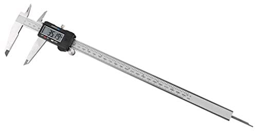 Calibrador Vernier Electrónico Digital de 12 Pulgadas y 300mm Micrómetro Pie de Rey Digital Pantalla LCD Grande Calibre Digital