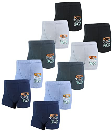 TupTam Boxershorts – Kinder Boxershorts Unterwäsche, Unterhosen im 10er oder 5er Pack