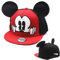 YGCHEN Mouse Baseball Cap Mouse Baseballkappe Kinder Sommerhut Maus Basecap Hut mit Ohren Baseball Kappen Verstellbare Schirmmütze Kinder Sport Sonnenschutz Cap