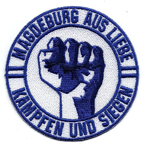Magdeburg - Kämpfen und Siegen Abzeichen Patch Aufnäher Abzeichen Bügelbild