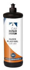 CAR REPAIR Tinte Para Plásticos De Coches Quick Plast-Gel Gris Oscuro 1 Lt