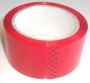 Rotes Polypropylen-Klebeband