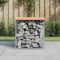Générique Banc de Jardin Design Gabion 43x44x42 cm Bois Massif de Douglas,Bancs de jardin-834336
