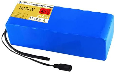 HJGHY 36 V 48 V 10 Ah 13 Ah Ebike-Akku Lithium-Akkupack 36 V 48 V Lithium-Ionen-Elektrofahrradakku mit Ladegerät für 0-1500 W Motor Elektrofahrrad-Scooter,48v,10Ah