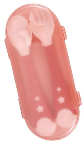 RORPOIR Vajilla Suavinex Bebe Juego De Cubiertos Infantiles 2 Piezas De Cubiertos Flexibles Cucharas Para Bebés