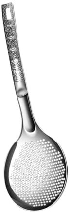 Alipis Stainless Steel Colander Spoon Skimmer Slotted Spoon for Pasta Easy Drainage Easy to Clean