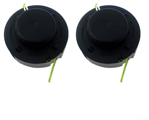 Besttoolifes Lot de 2 bobines de fil de rechange pour débroussailleuse FSA56 FSE41 FSE52 PP500 1,6 mm x 5 m