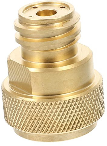 VALICLUD 1Set Portable Gas Bottle Adapter for Sparkling Water Compatible with Sodastream Lightweight and Easy to Carry for Camping Bbq and Outdoor Activities