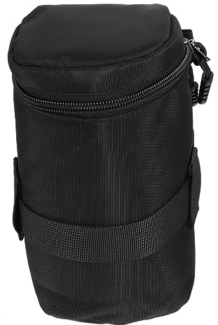 NUOBESTY Waterproof Camera Lens Pouch Shockproof Nylon Zipper Case Protective Bag for DSLR and Mirrorless Cameras Outdoor Photography