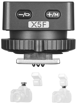 Godox X5F HSS Funkblitzauslöser TTL Flash Trigger für Fuji Kameras, magnetischer Blitzschuh kompatibel mit Godox iT32 Kamerablitz