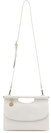 SEIDENFELT MANUFAKTUR Handtasche Umhängetasche Ryd Top Handle Bag Soft Cream creme
