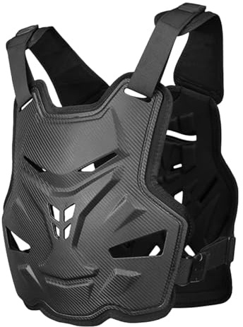 Tsophreniq Belüfteter Schutzanzug von Bikers Armors, geeignet für Intensive Radsportanlässe und Übungsübungen, Drill Trail Radfahren, Brustschutz
