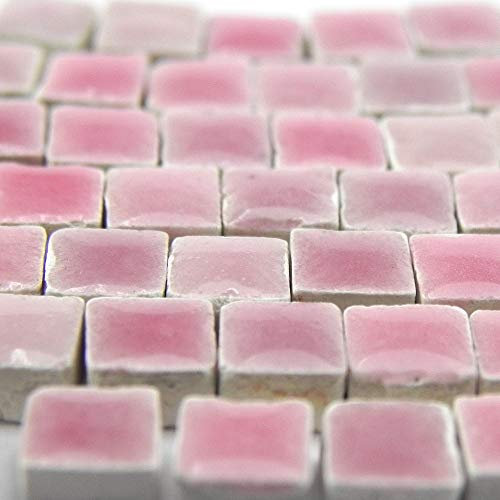 ALEA Mosaic Mini Mosaiksteine 5x5mm, 1000 Stück, Purpurrot, WV02