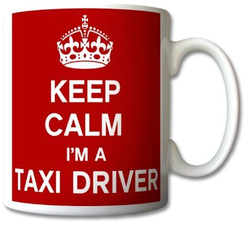 Keep Calm I'm A Taxi Driver Mug Cup Gift Retro