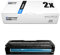 Eurotone 2X Druckerpatronen kompatibel für Ricoh Aficio SP C250SF SP C250DN, Cyan C Patrone