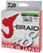 Daiwa J-Braid 8 Braid 0.22mm, 17,0kg/27,5lbs, 300m Chartreuse, rund geflochtene Angelschnur