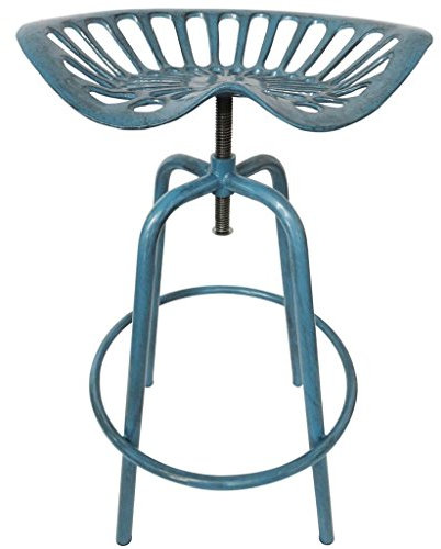 Esschert Design Traktorstuhl, blau, 50 x 46.5 x 69.7, IH034