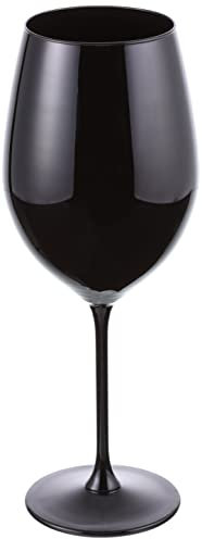 VinBouquet Bouquet FIA 132 Lot de 4 Dégustation de Vin en Aveugle, Verre, Noir, Crystal