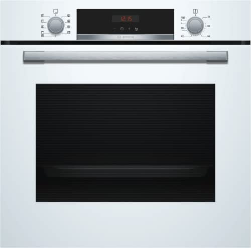 Bosch HBA573BV0 Four intégrable Série 4 - Four multi-fonctions - Pyrolyse - 3600 W - Grande capacité de 71L - Blanc