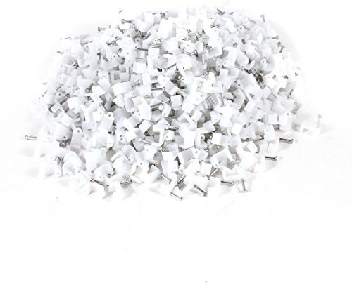 Aexit Fermagli per chiodi quadrati con cavo largo da 1000 mm fissati a muro da 1000 pz ID: 380943