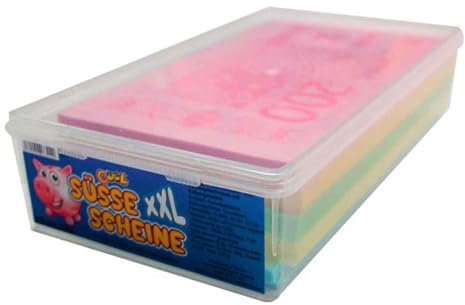 1 Box Cool Süsse XXL Scheine Esspapier Scheine farbig a 419g 150 Stück