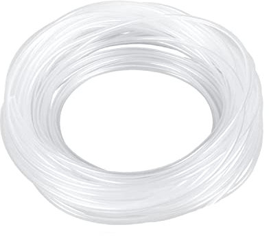 Nobleza Tube en Silicone Non Toxique 4mm/5.6mm x 10 Mètres pour Tuyau d'air, Tube en PVC Flexible Idéal pour Réservoir et Aquarium