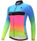 TELEYI Women's Cycling Jersey Long Sleeve Bike Jacket Biking Shirt Quick Dry Breathable Mountain Bicycle Clothing